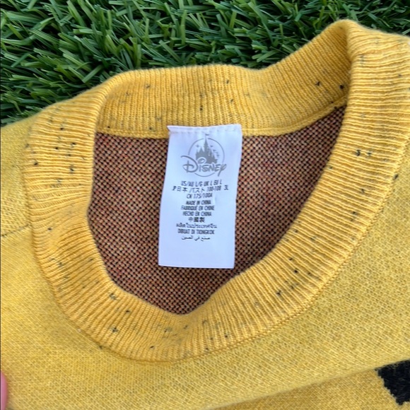 Disney Mickey Mouse Yellow Sweater - Picture 2 of 6